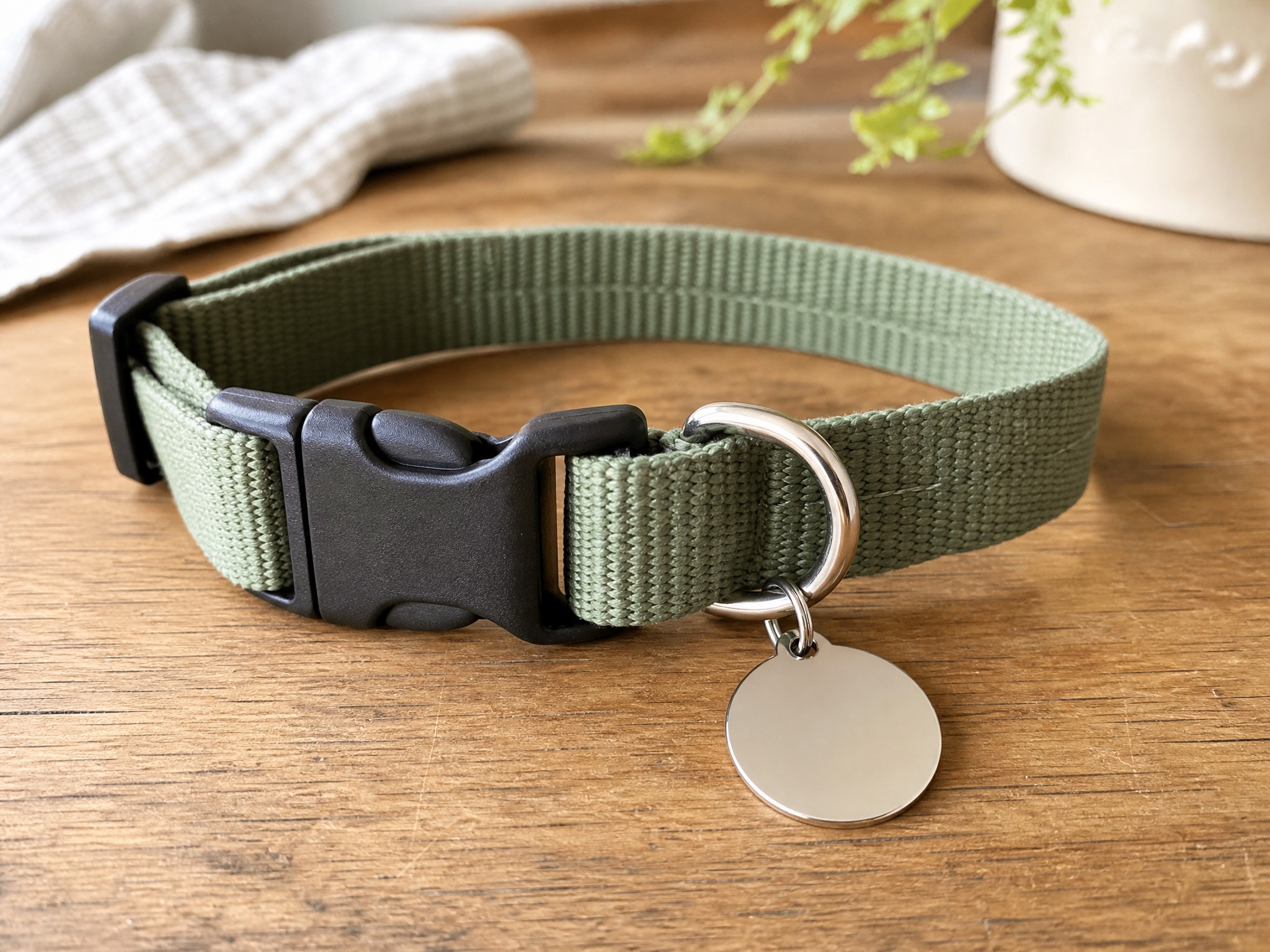 Adjustable Collar & ID Tag