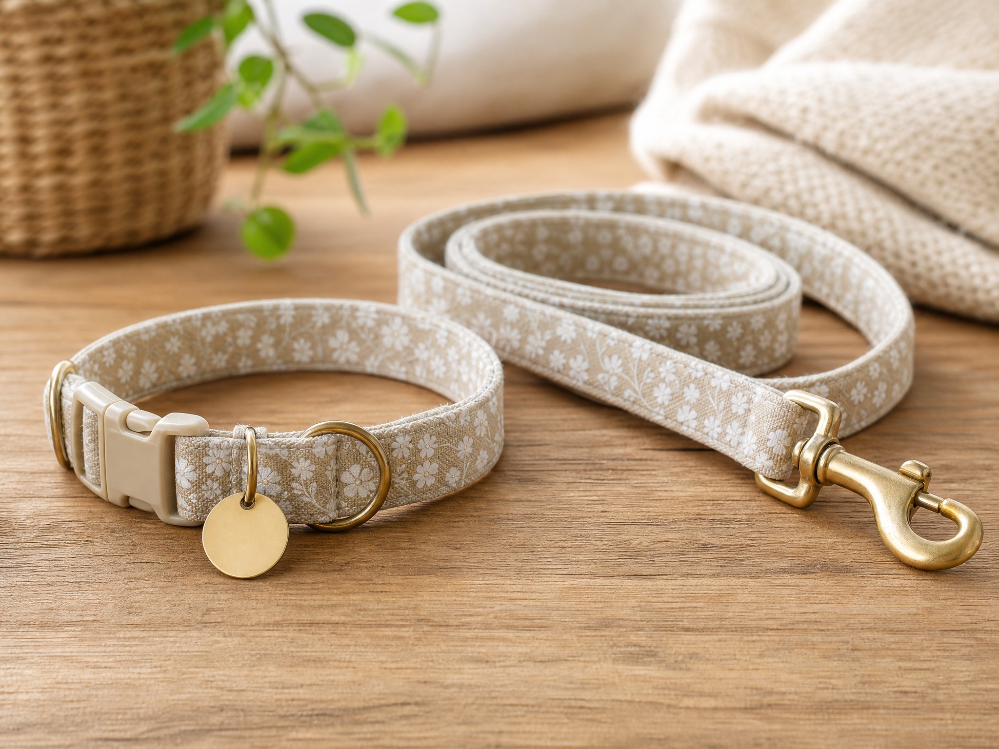 Collar, ID Tag & Leash