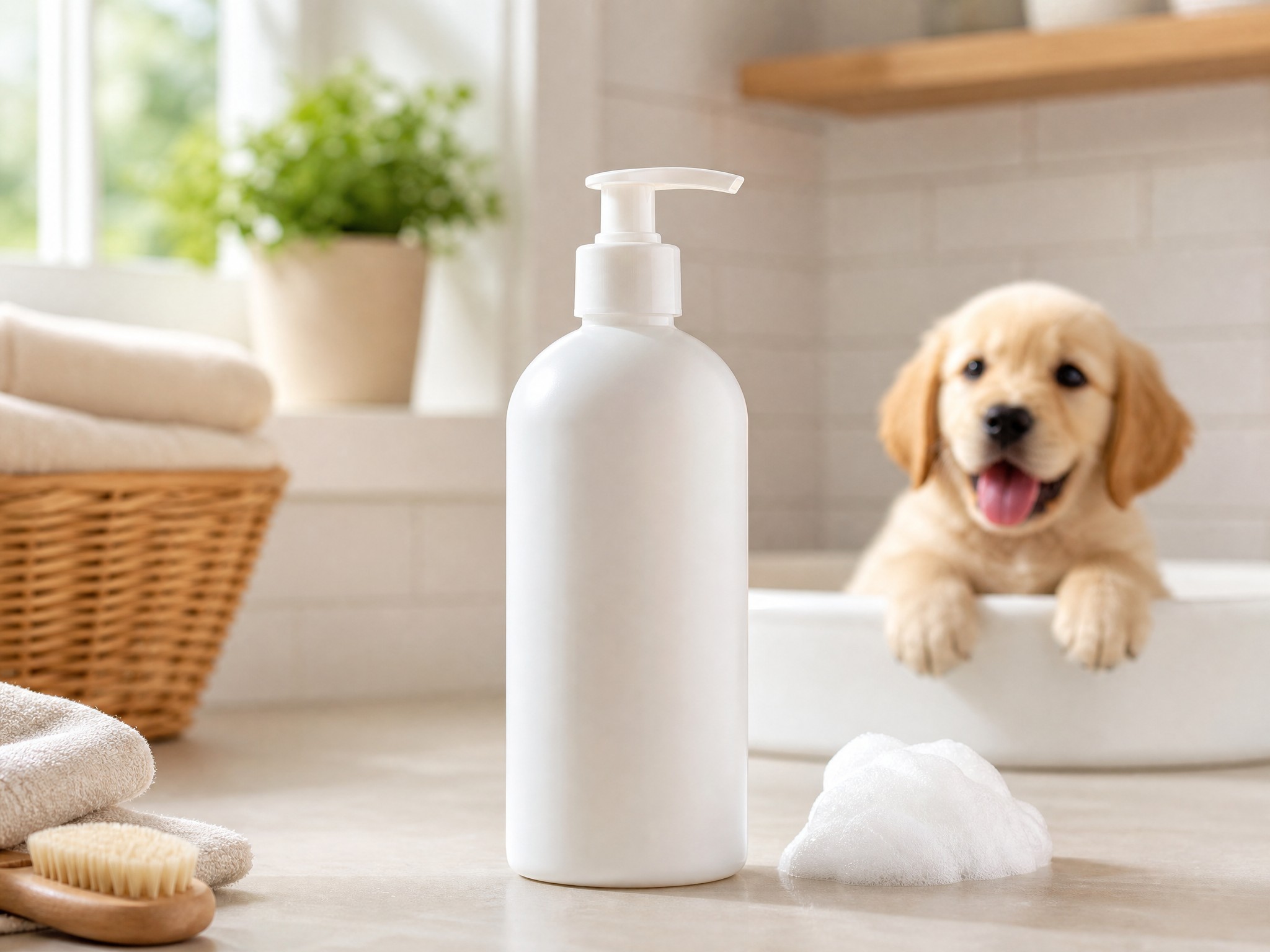Puppy-Safe Shampoo